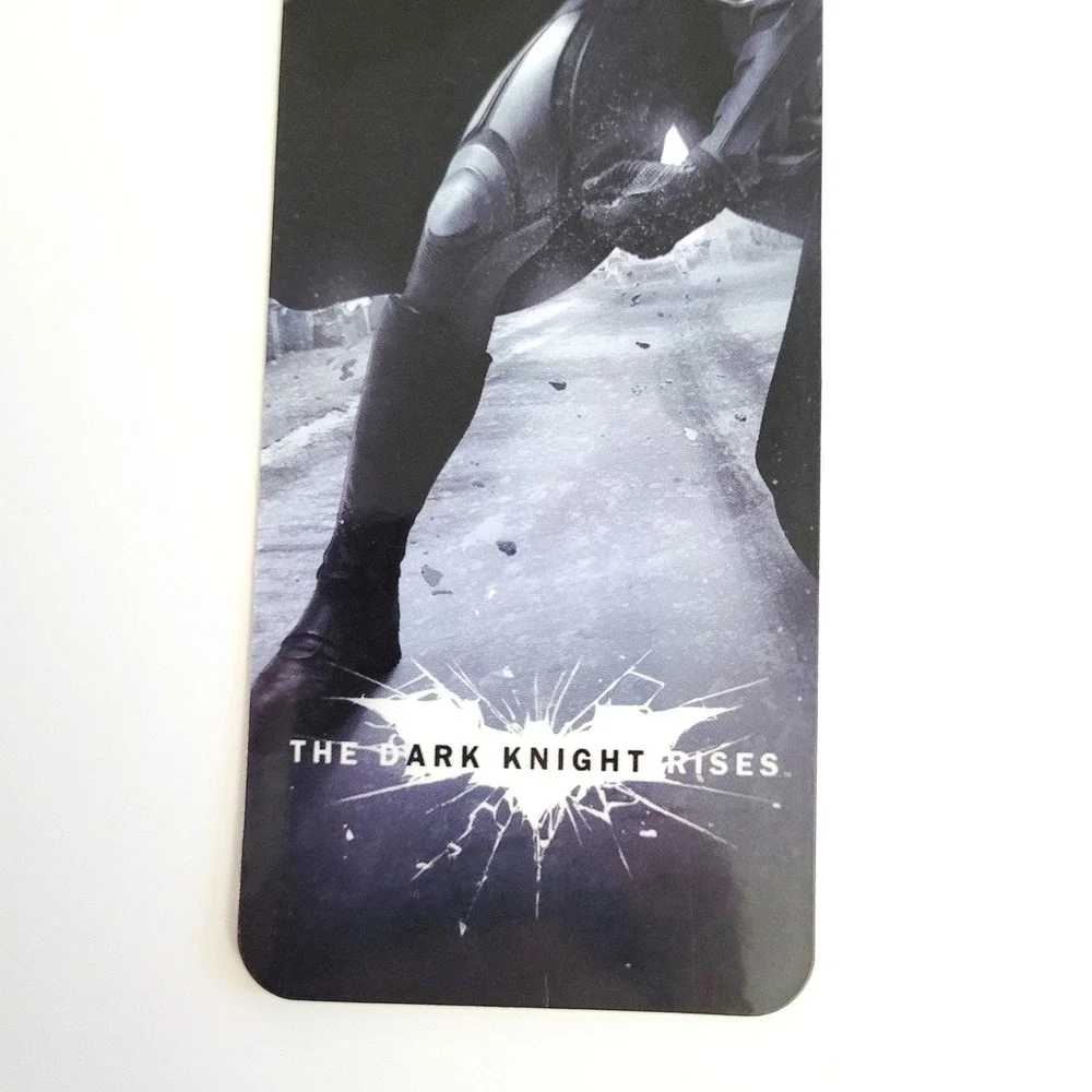 2012 Batman Dark Knight Rises Bookmark faux black leather Antioch Trends NBM5257